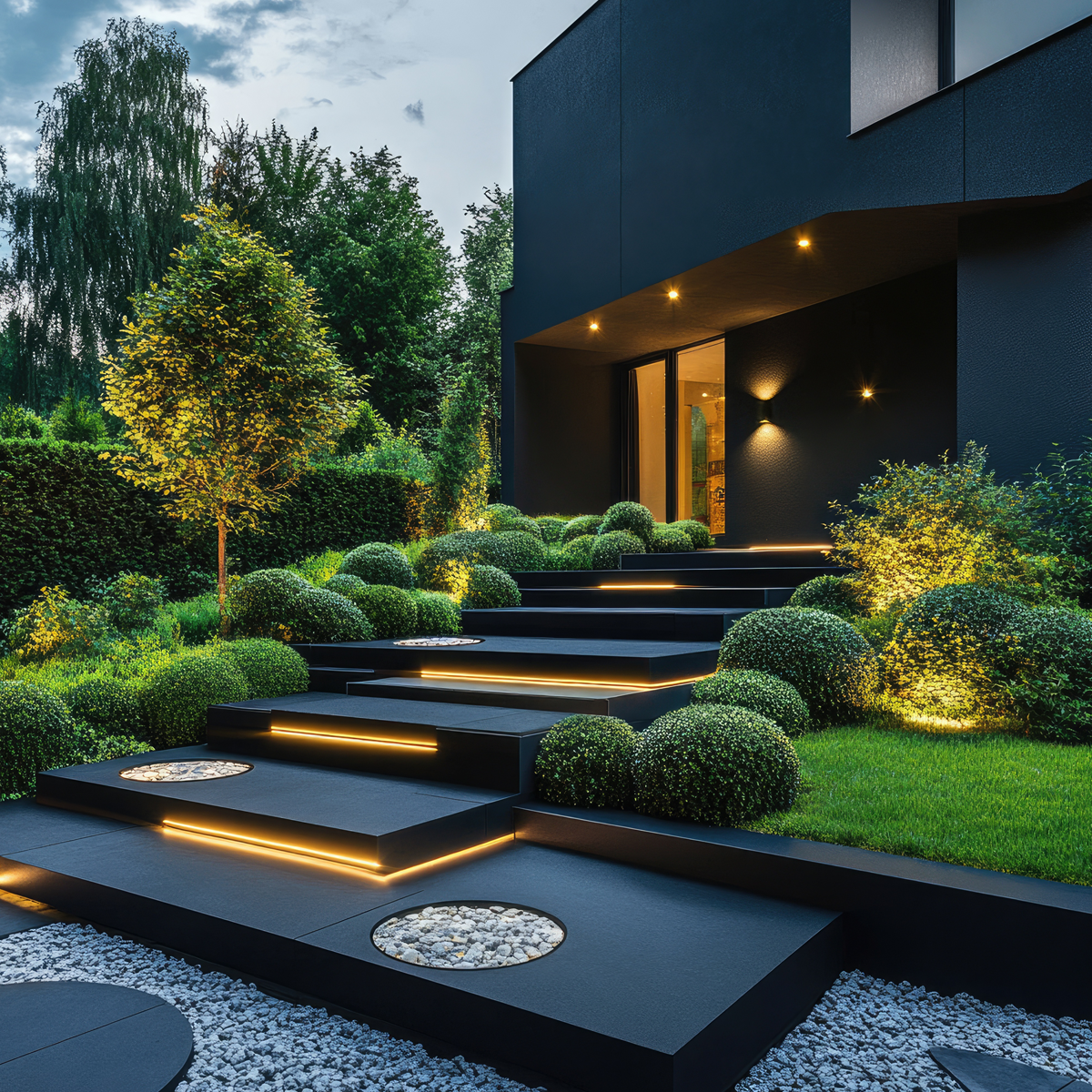 Modern home powered by Everpower